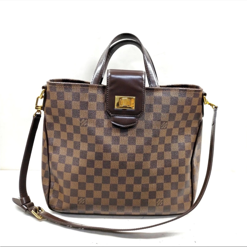 Louis Vuitton Lv Hand Bag Cabas Rosebery Brown Damier Bag